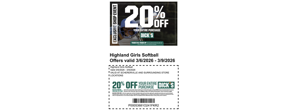 Dick's Sporting Goods 20% Off Shop Event